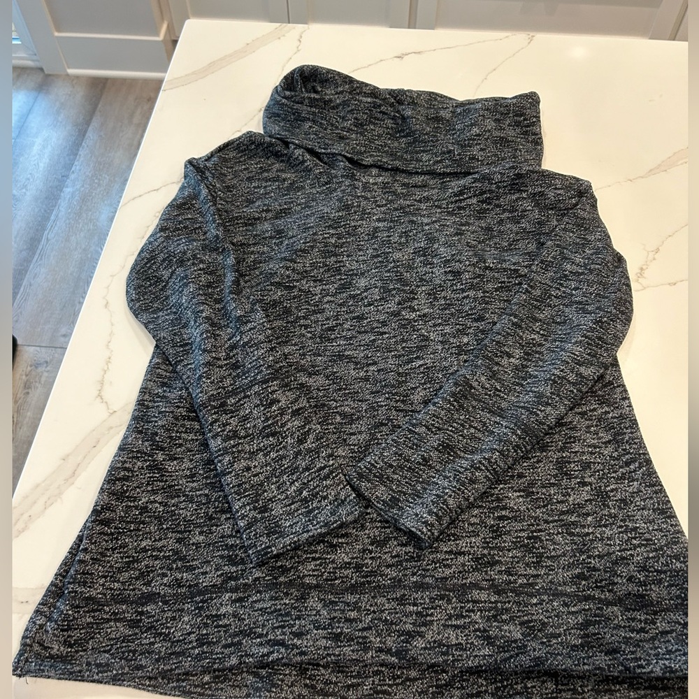 Merona XXL turtleneck grey/black Sweater